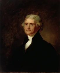 Portræt af Thomas Jefferson, ca.1835